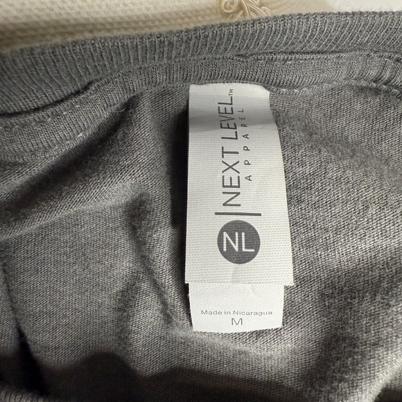Next Level Apparel Gray T-shirt -do justice love mercy walk humbly  size -cp - Picture 6 of 6